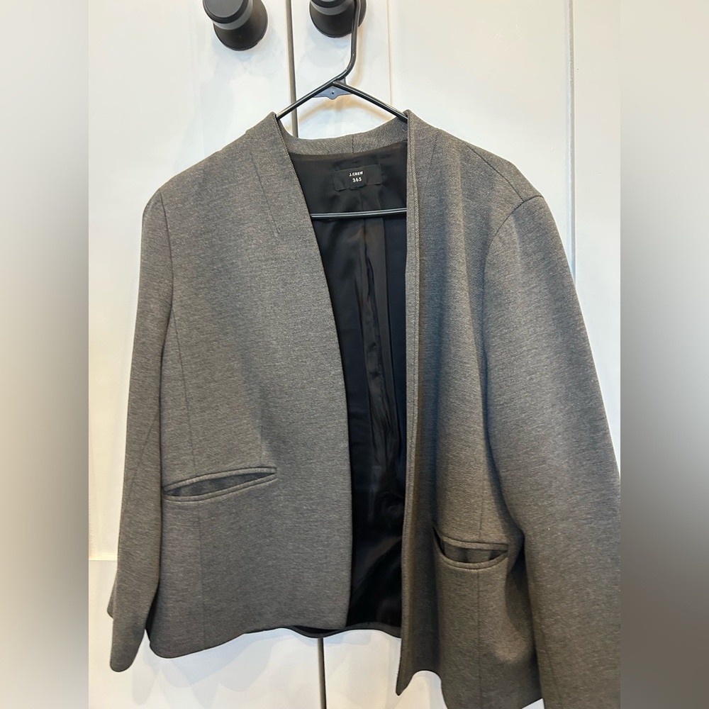 Grey Jcrew blazer